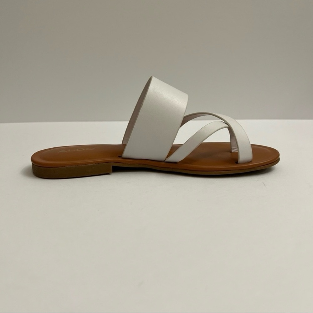 2 Pairs of Black and White Aldo Sandals Size 7 Bundle - Picture 3 of 12